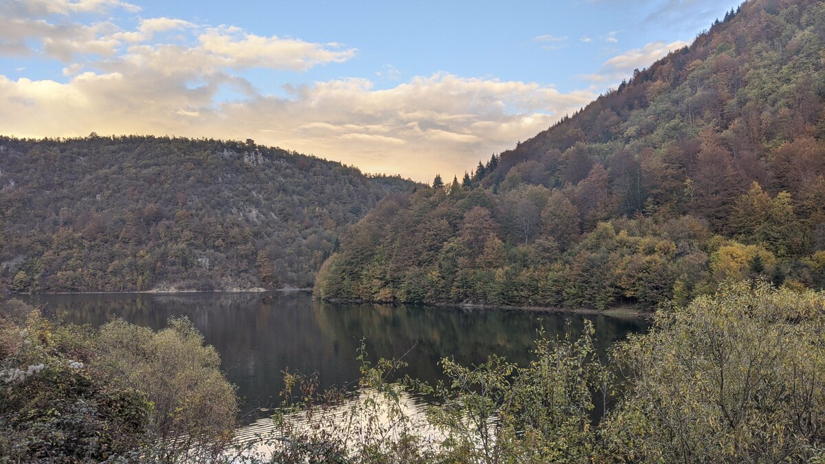 Zlatarsko jezero Jesen na Zlataru
